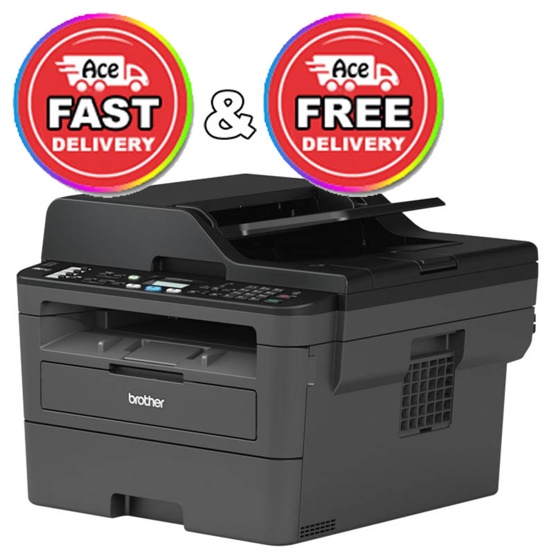Brother MFC-L2710DW A4 Wireless Compact Mono Laser Printer